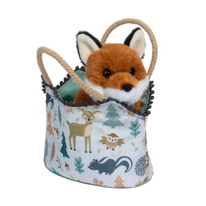 Magical Forest Sassy Sak with Fox Plush-Stuffed Animals & Plush-Tools 4 Teaching-Classroom Decor and More