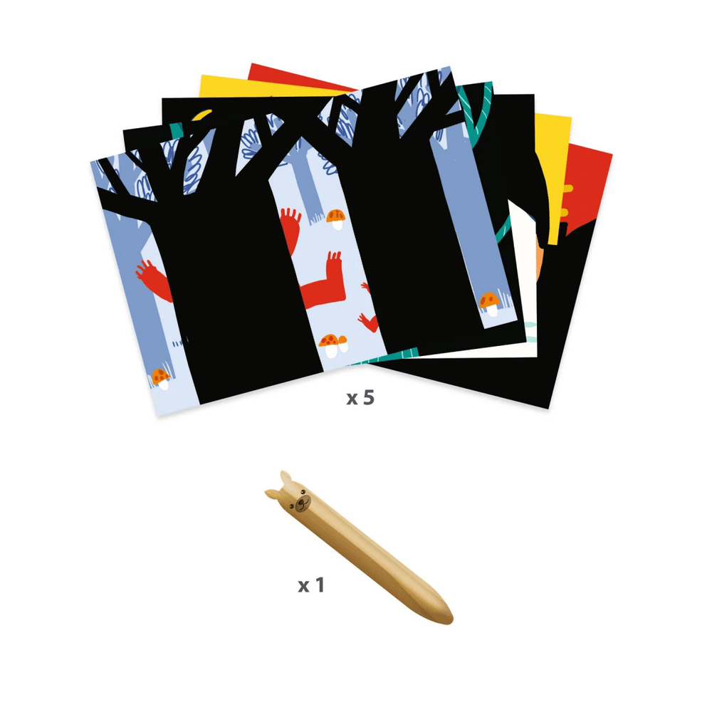 *Learning about Animals Scratch Cards Activity-Craft Activity-Tools 4 Teaching-Classroom Decor and More