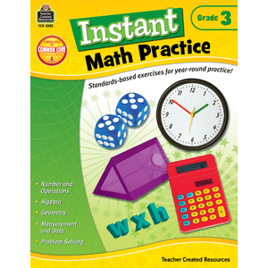 Instant Math Practice: Grades 2-6-Math Books-Tools 4 Teaching-Classroom Decor and More