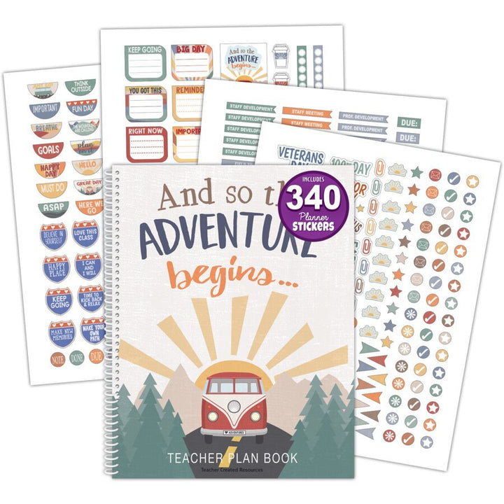 Moving Mountains Road Trip Teacher Plan Book-Record & Plan Books-Tools 4 Teaching-Classroom Decor and More