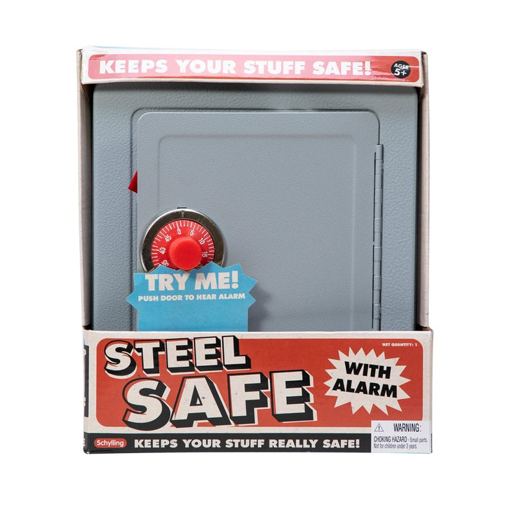 Steel Safe W/ Alarm-Time & Money-Tools 4 Teaching-Classroom Decor and More