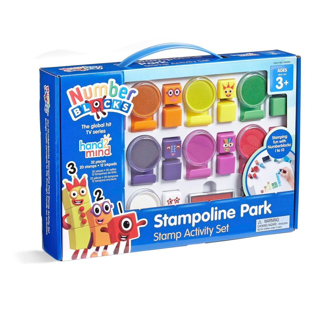 Stampoline 4 Pattern Numberblocks Stampoline Park Stamp Activity Set – Tools 4 Teaching