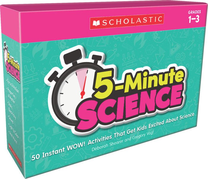 5-Minute Science: Grades 1-3-Classroom Essentials-Tools 4 Teaching-Classroom Decor and More