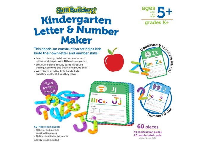 Skill Builders! Letter & Number Maker-Subjects - Reading - Alphabet-Tools 4 Teaching-Classroom Decor and More