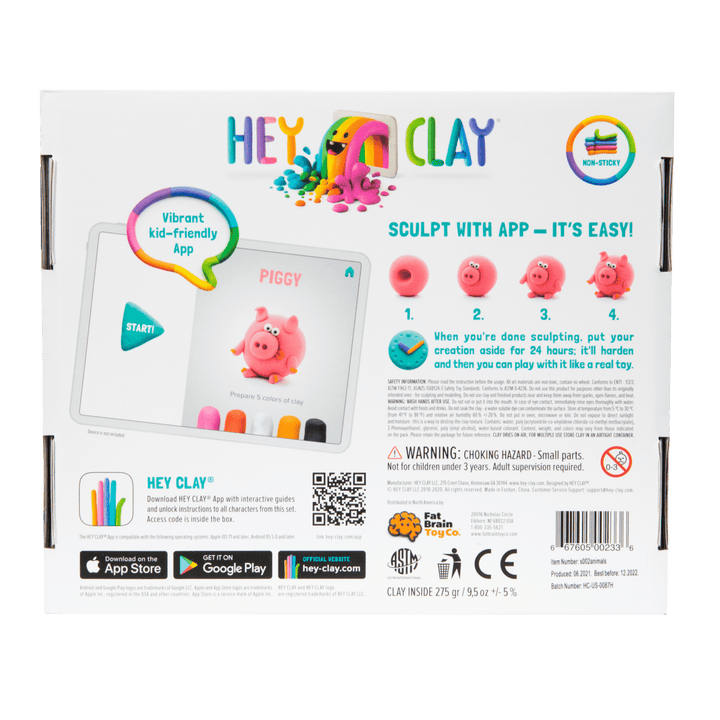 Hey Clay - Animals-Craft Activity-Tools 4 Teaching-Classroom Decor and More