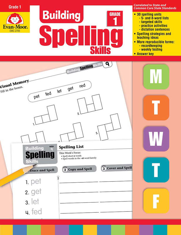 Building Spelling Skills-Vocabulary Books-Tools 4 Teaching-Classroom Decor and More