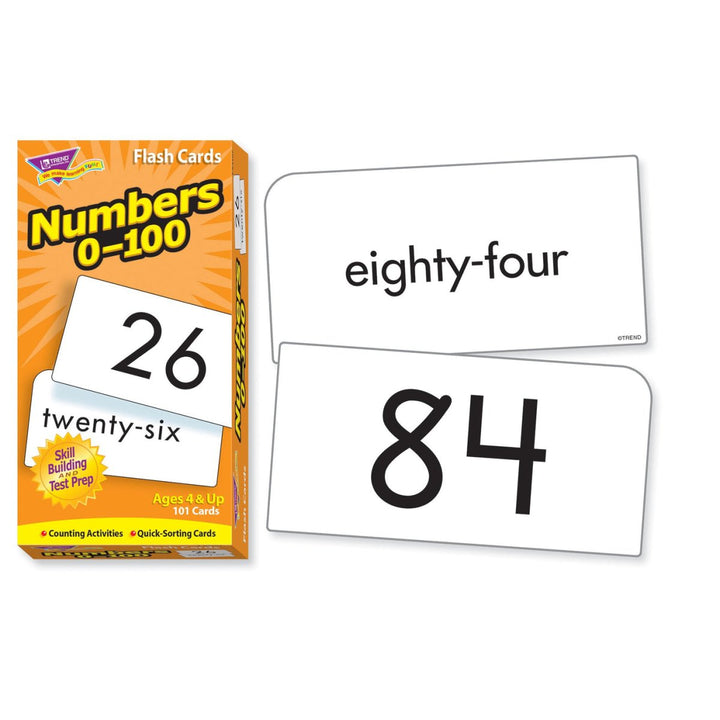 Numbers 0-100 Skill Drill Flash Cards-Flashcards-Tools 4 Teaching-Classroom Decor and More