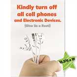 Kindly Turn Off Phones Poster-Posters-Tools 4 Teaching-Classroom Decor and More