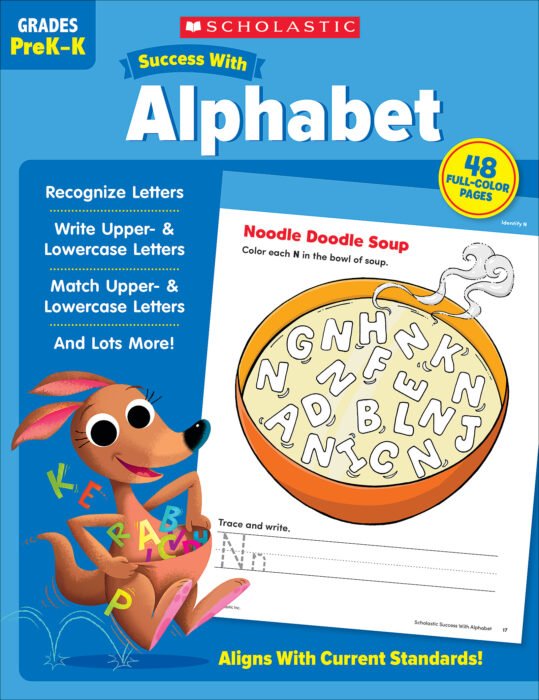Success With Alphabet Workbook-Subjects - Reading - Reading Books-Tools 4 Teaching-Classroom Decor and More