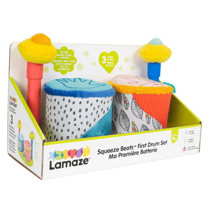 Lamaze Squeeze Beats First Drum Set-Baby & Toddler-Tools 4 Teaching-Classroom Decor and More