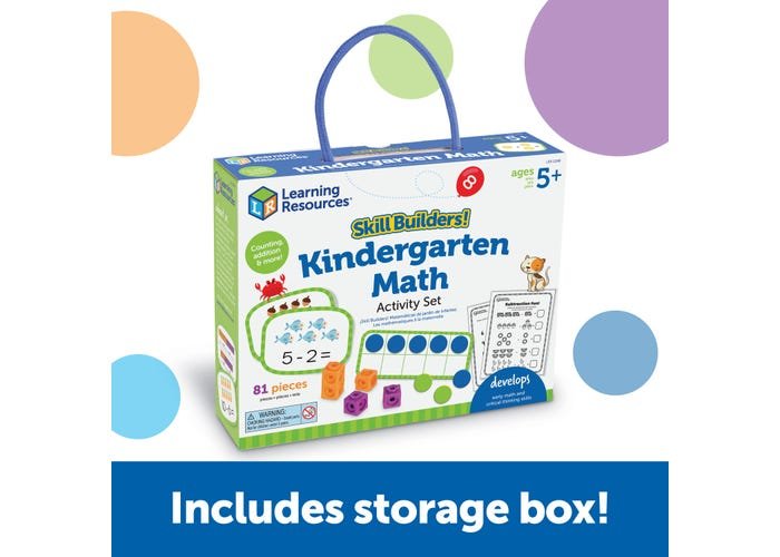 Skill Builders! Kindergarten Math-Math-Tools 4 Teaching-Classroom Decor and More