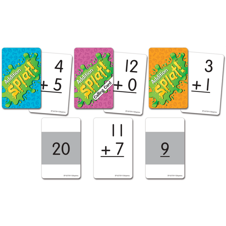 Math Splat Game: Addition-Addition & Subtraction-Tools 4 Teaching-Classroom Decor and More