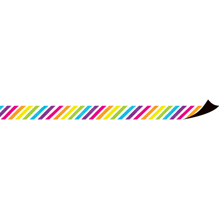 Brights 4Ever Stripes Magnetic Border-Borders-Tools 4 Teaching-Classroom Decor and More