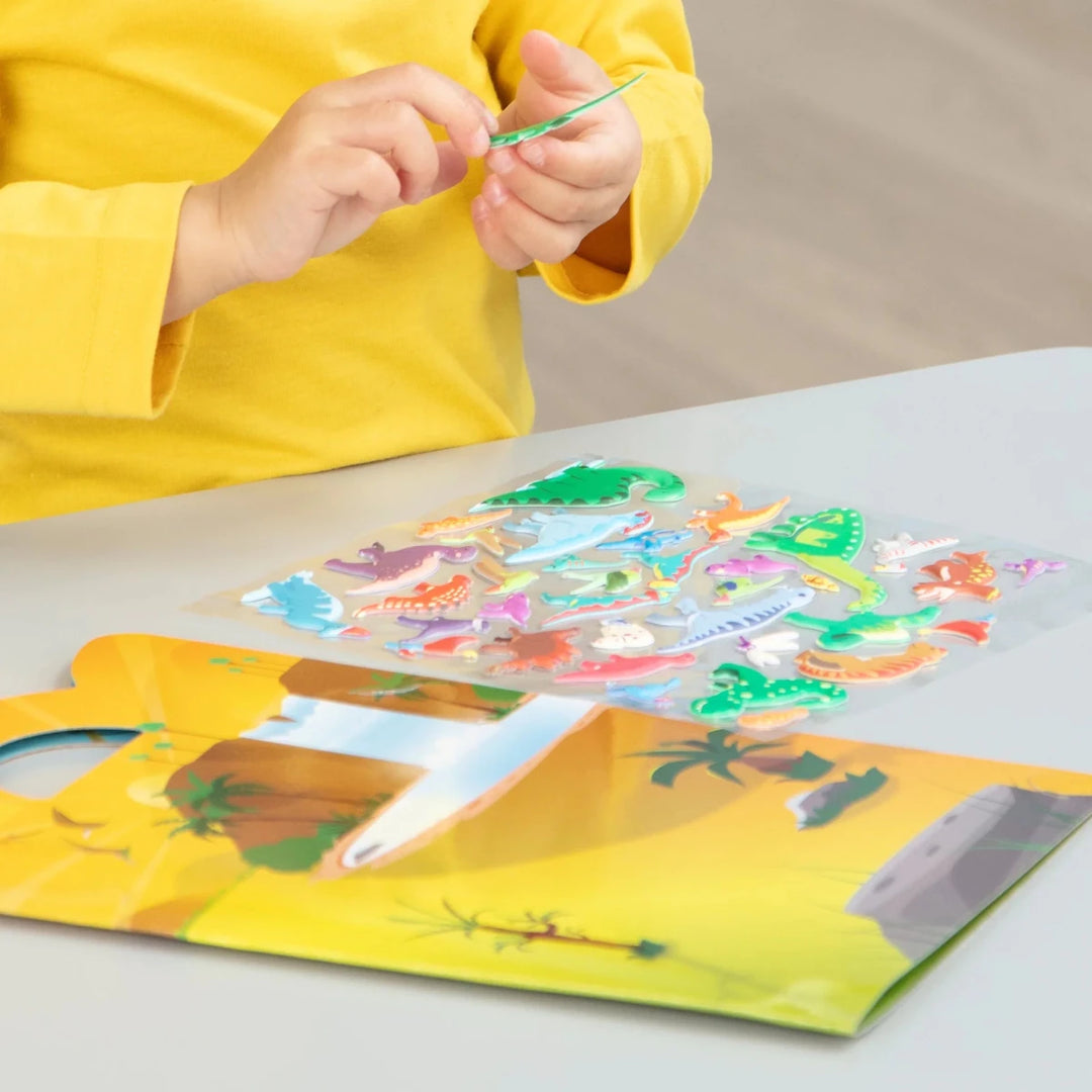 Puffy Sticker Play Set - Dino - Tools 4 Teaching