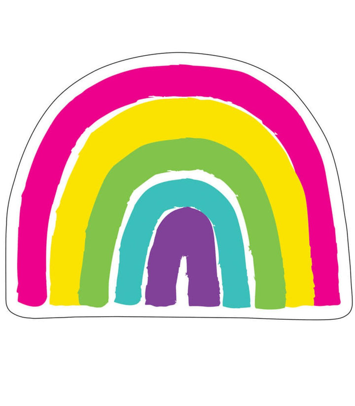 Kind Vibes Rainbow Cutouts-Accents-Tools 4 Teaching-Classroom Decor and More