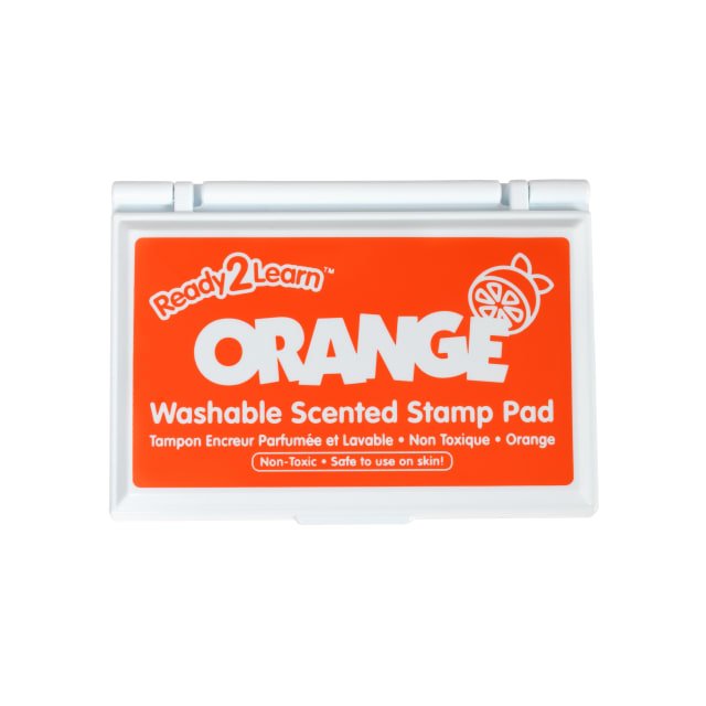 Washable Scented Stamp Pad - Orange (Orange)-Stamps & Stamp Pads-Tools 4 Teaching-Classroom Decor and More