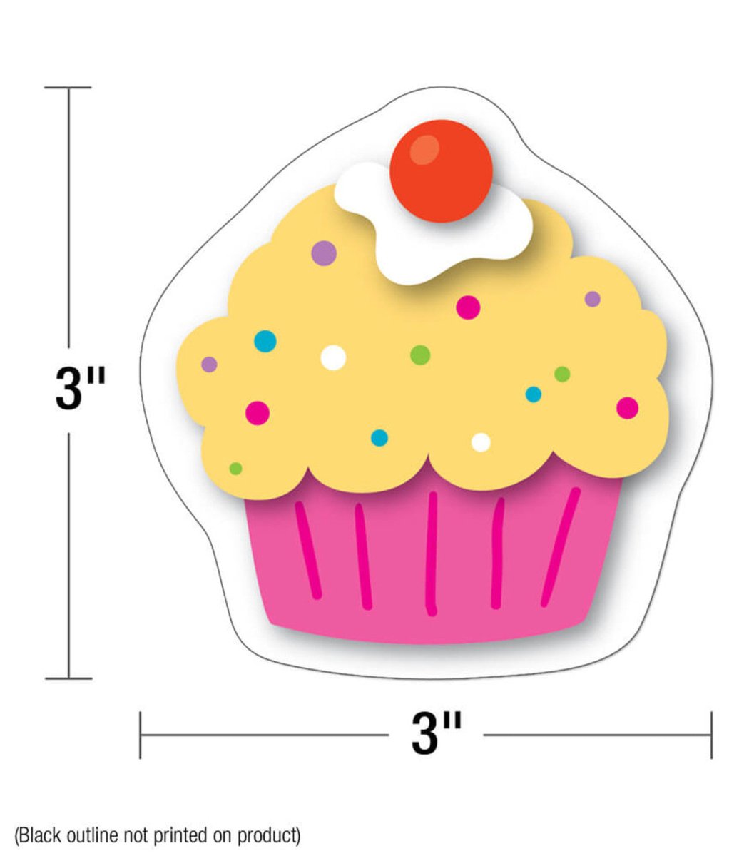 Cupcakes Assorted Mini Cut - Outs® - Tools 4 Teaching