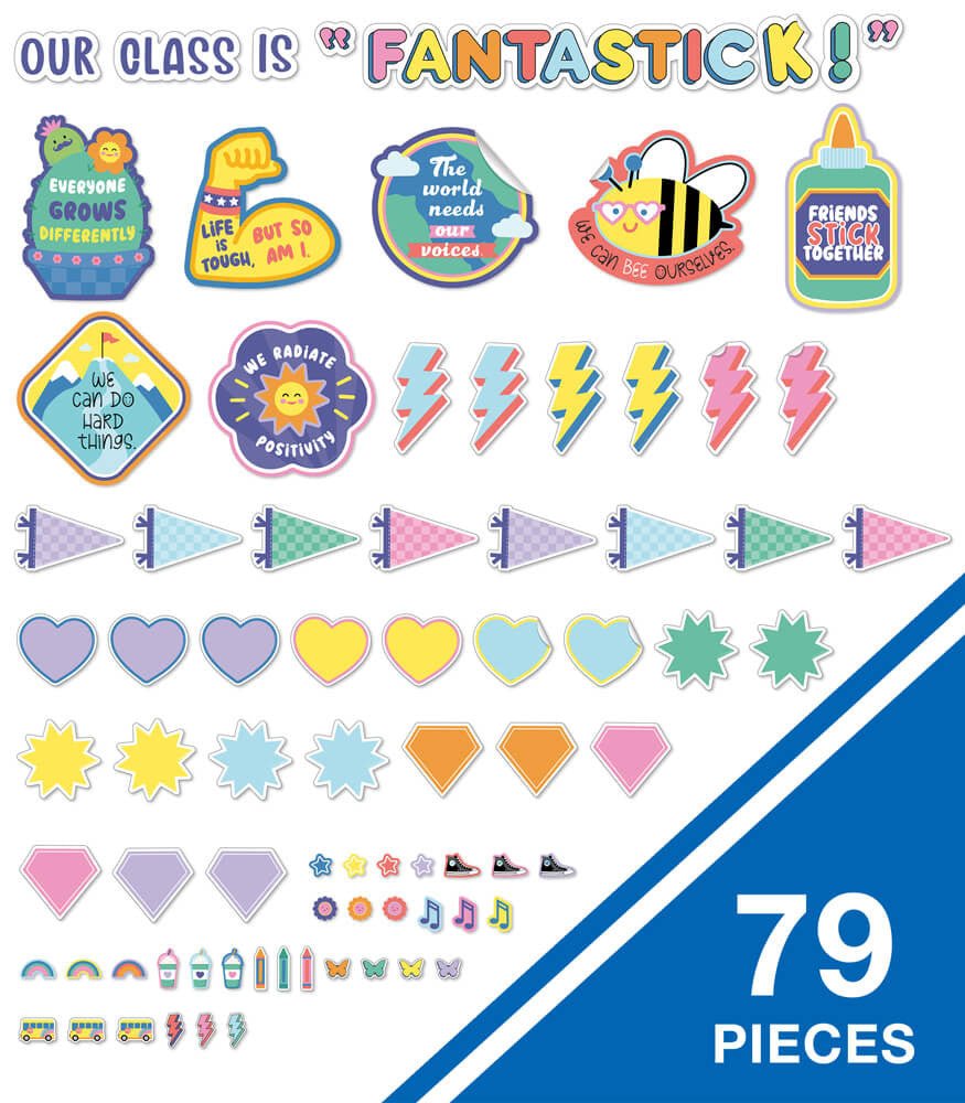 We Stick Together Our Class is Fantastic Bulletin Board Set-Bulletin Board Sets-Tools 4 Teaching-Classroom Decor and More