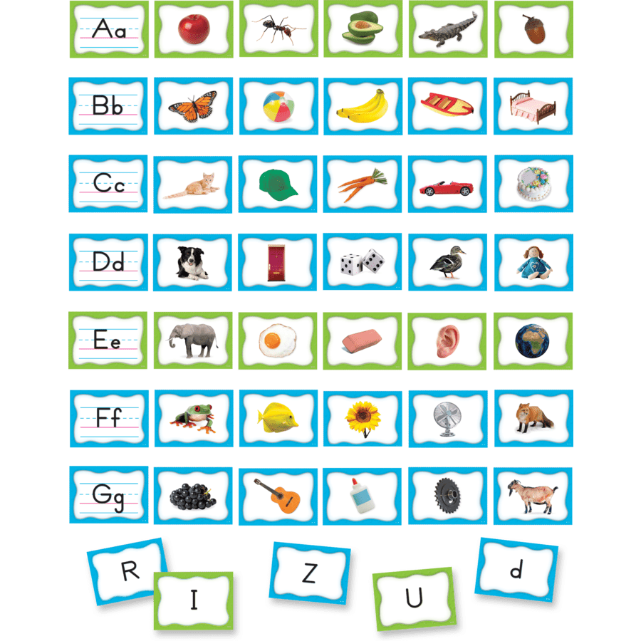 Alphabet Pocket Chart Cards-Subjects - Reading - Alphabet-Tools 4 Teaching-Classroom Decor and More