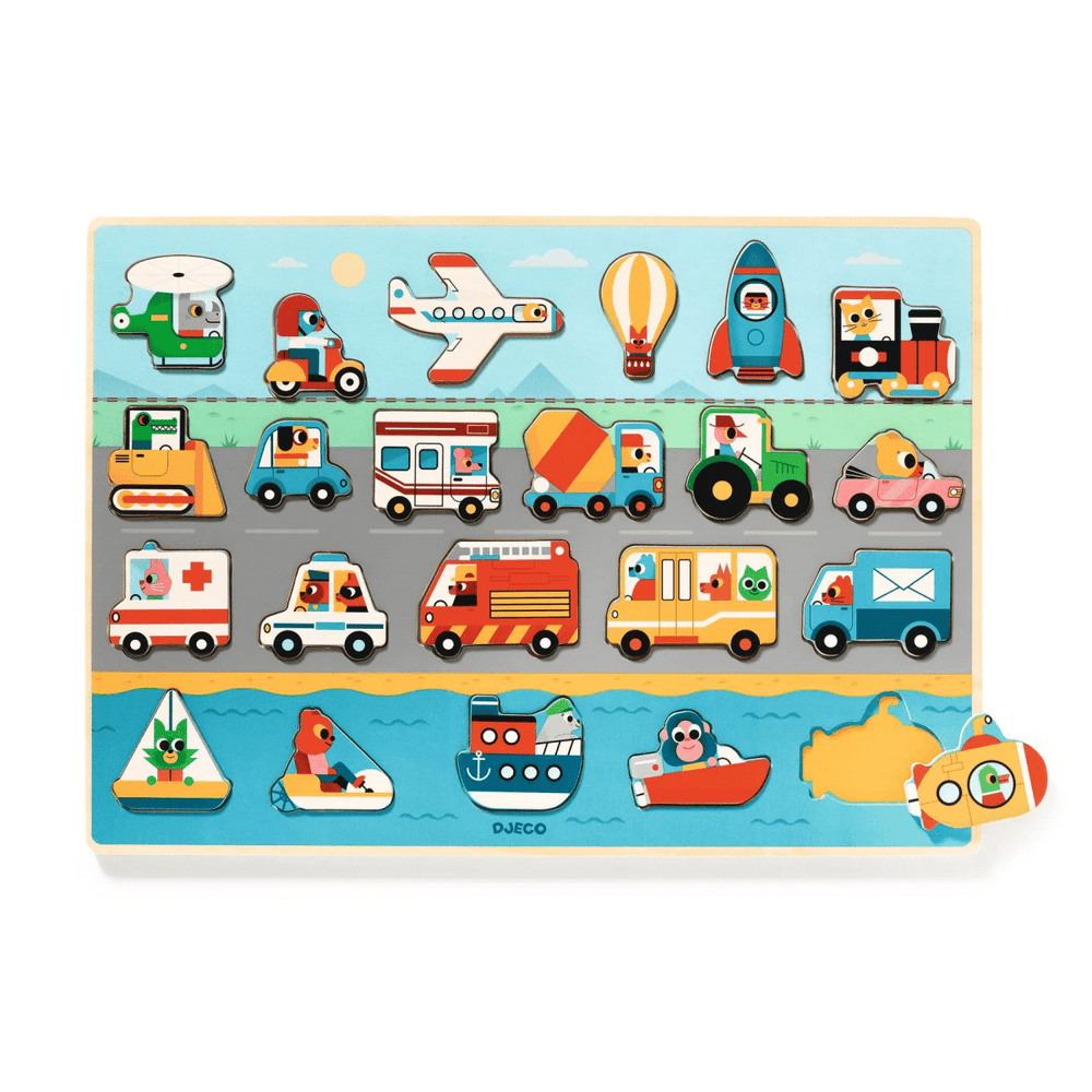 Puzzle Vroom-Puzzles-Tools 4 Teaching-Classroom Decor and More