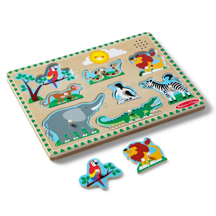 Zoo Animals Sound Puzzle - Tools 4 Teaching
