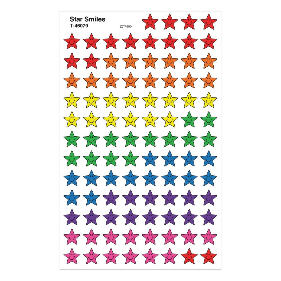 Star Smiles superShapes Stickers-Stickers-Tools 4 Teaching-Classroom Decor and More