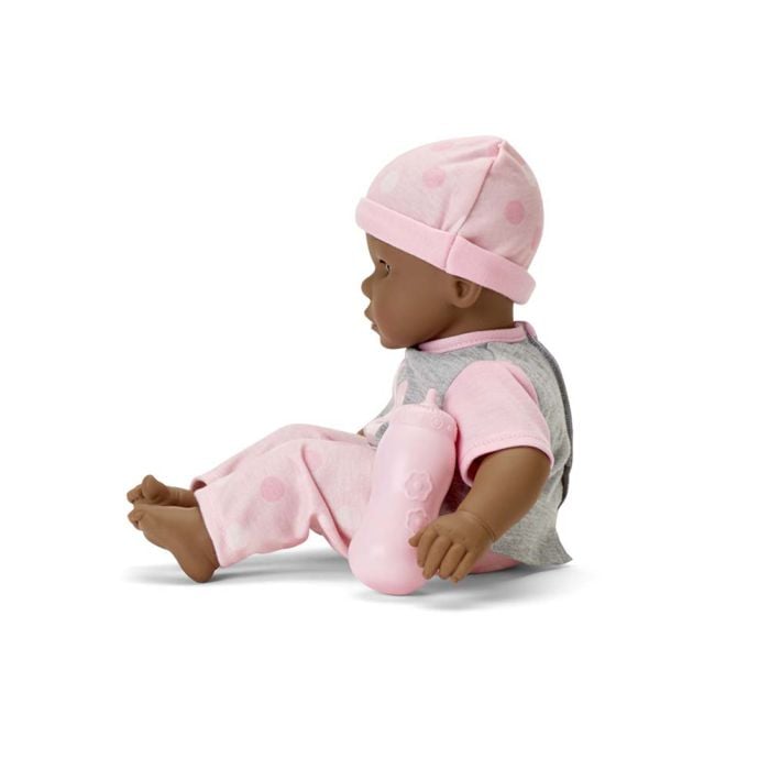 Sweet Smiles Pink Bunny Dark Skin-Dolls-Tools 4 Teaching-Classroom Decor and More