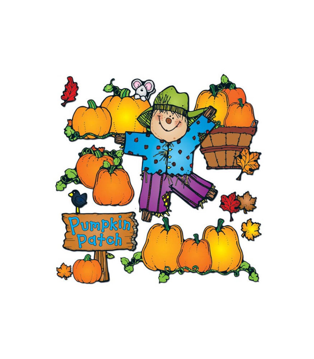 Pumpkin Patch Bulletin Board Set-Tools 4 Teaching-Classroom Decor and More