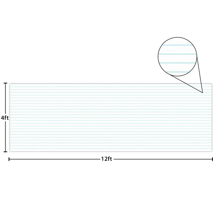 Better Than Paper® Bulletin Board Roll: Lined-Bulletin Board Paper - Better Than Paper-Tools 4 Teaching-Classroom Decor and More