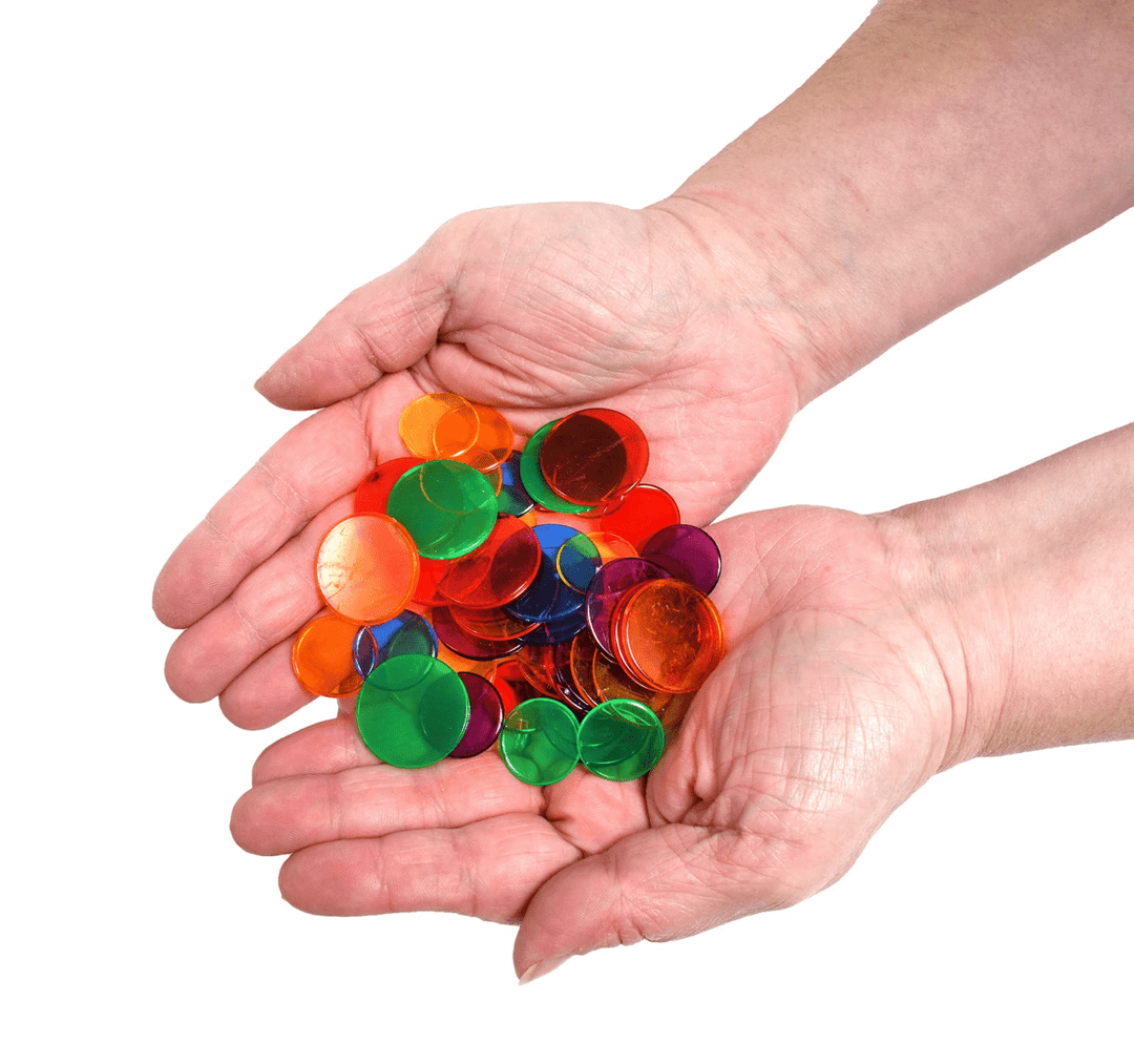 Transparent Counters-Numbers, Counting & Sorting-Tools 4 Teaching-Classroom Decor and More