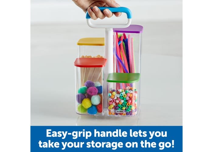 Create-a-Space™ See-thru Storage Caddy-Classroom Essentials-Tools 4 Teaching-Classroom Decor and More