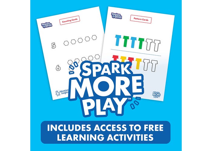 Design & Drill® Patterns & Shapes-Building-Tools 4 Teaching-Classroom Decor and More