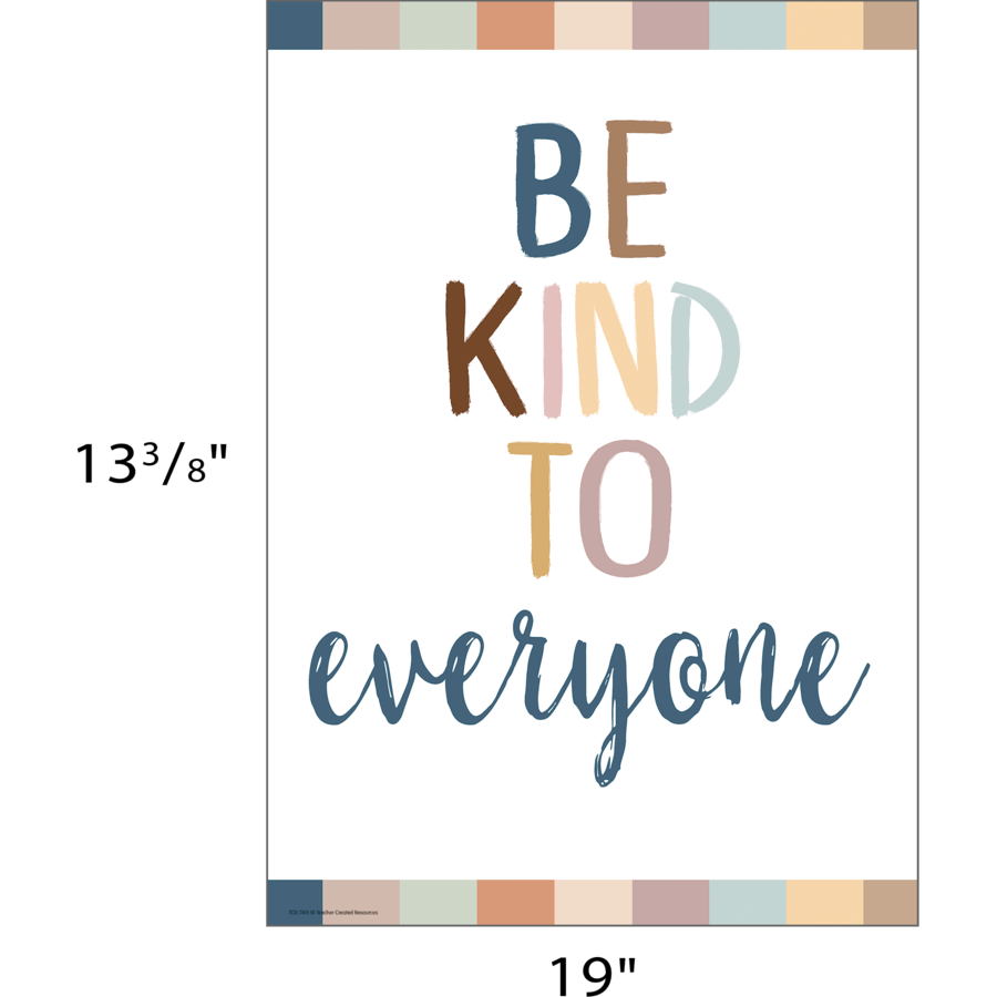 Everyone is Welcome Be Kind to Everyone Positive Poster-Posters-Tools 4 Teaching-Classroom Decor and More
