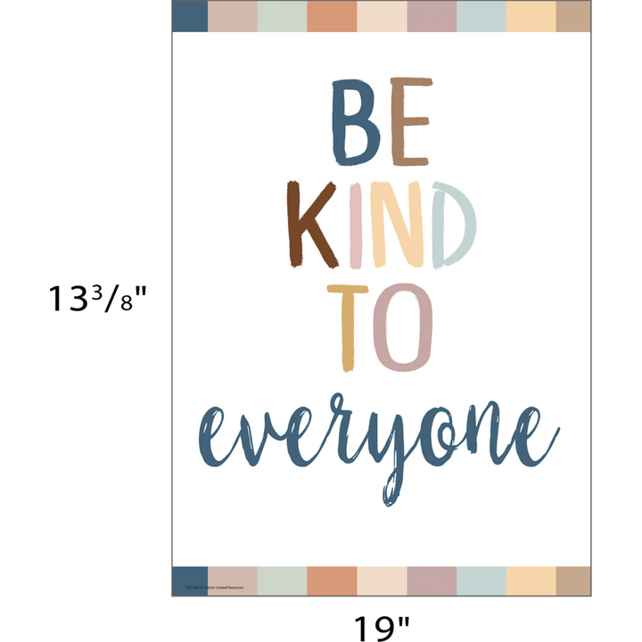 Everyone is Welcome Be Kind to Everyone Positive Poster-Posters-Tools 4 Teaching-Classroom Decor and More