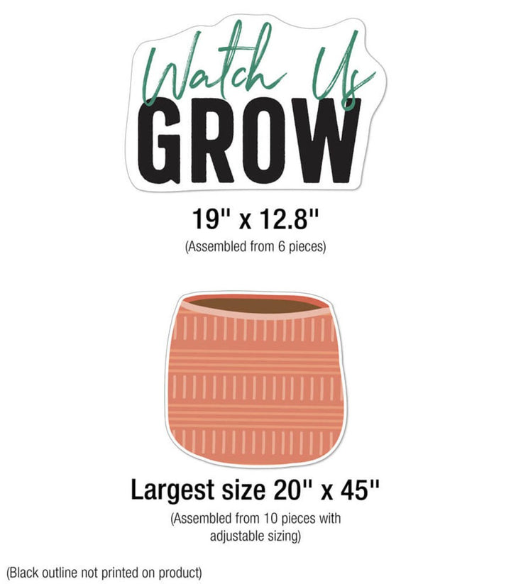 Grow Together Watch Us Grow Bulletin Board Set-Bulletin Board Sets-Tools 4 Teaching-Classroom Decor and More