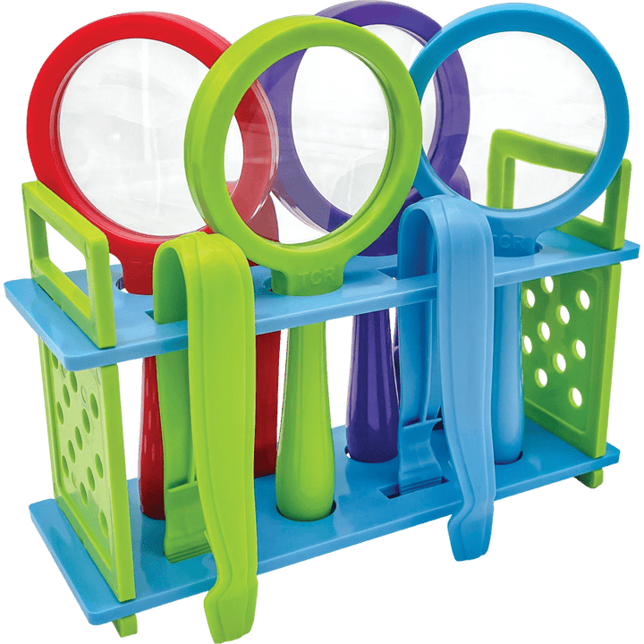 Up-Close Science: Magnifying Glasses & Tweezers Activity Set-Science & STEM-Tools 4 Teaching-Classroom Decor and More