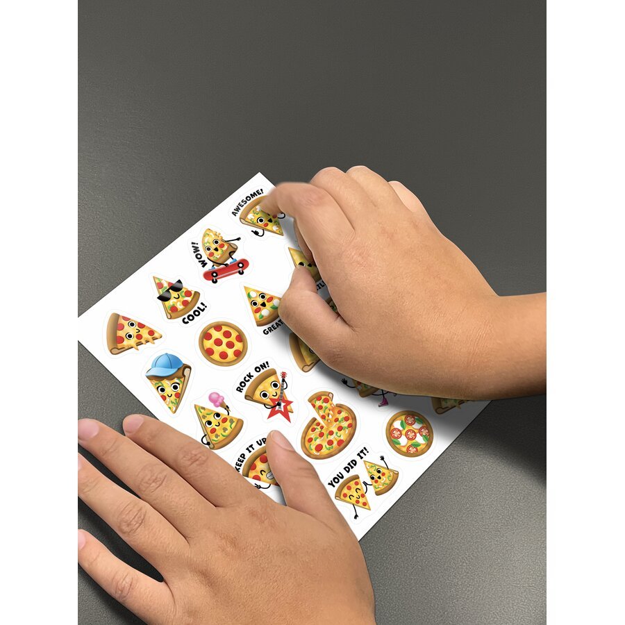 Pizza Smelly Stickers-Stickers-Tools 4 Teaching-Classroom Decor and More