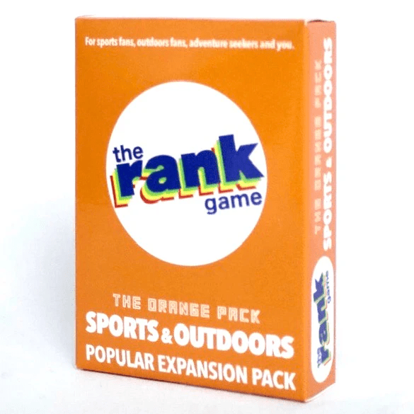 *The Rank Game Expansion Pack: Sports & Outdoors (Orange Pack) Game-Games-Tools 4 Teaching-Classroom Decor and More