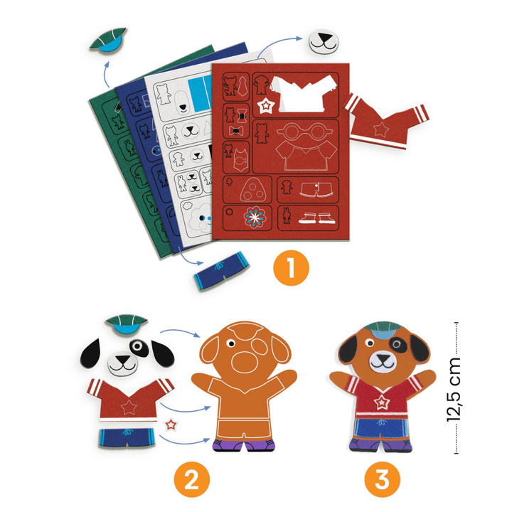 Funky Family Magnets-Craft Activity-Tools 4 Teaching-Classroom Decor and More