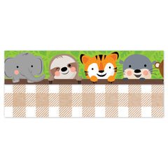 Jungle Friends EZ Border-Borders-Tools 4 Teaching-Classroom Decor and More