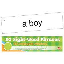 50 Sight-Word Phrases for Emergent Readers-Subjects - Reading - Sight Words-Tools 4 Teaching-Classroom Decor and More