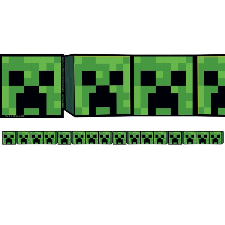 *Minecraft Character Lineup Deco Trim-Borders-Tools 4 Teaching-Classroom Decor and More