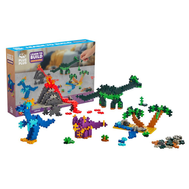 PLUS PLUS® Learn to Build - Dinosaurs-Plus Plus-Tools 4 Teaching-Classroom Decor and More
