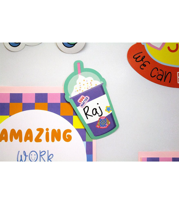 We Stick Together Cups & Water Bottles Cutouts-Accents-Tools 4 Teaching-Classroom Decor and More