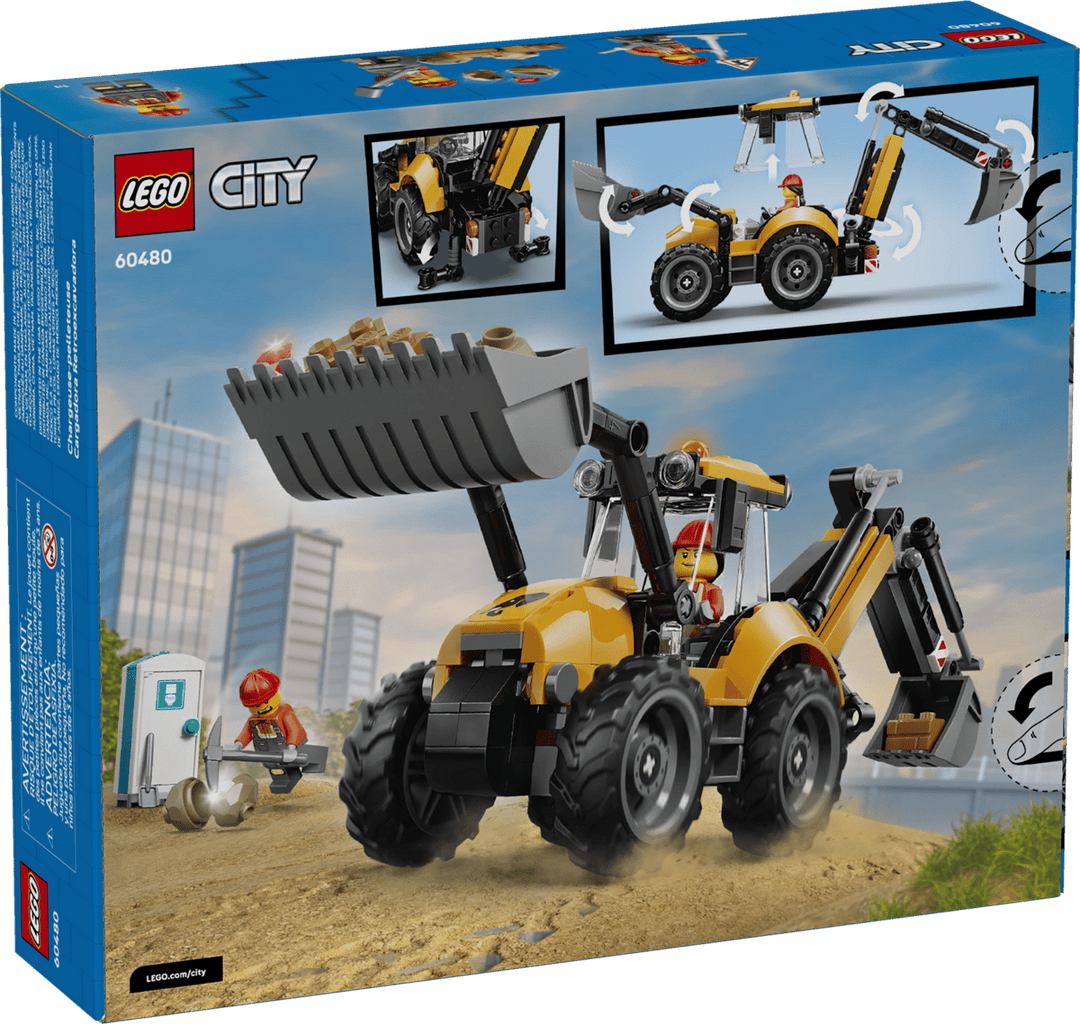 LEGO® City Yellow Backhoe Loader