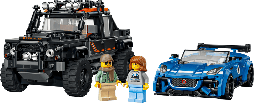 LEGO® Speed Champions Jaguar Project 7 & Land Rover Defender - Tools 4 Teaching