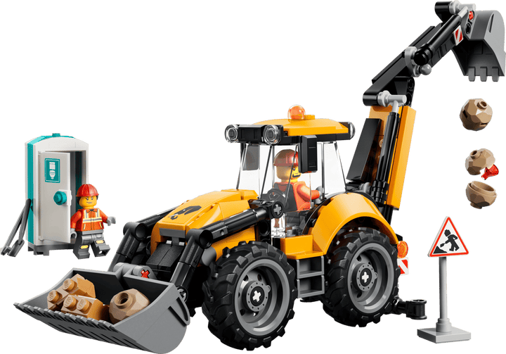 LEGO® City Yellow Backhoe Loader