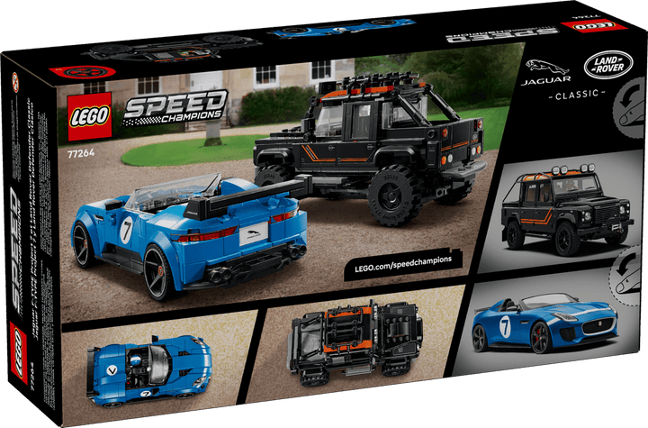 LEGO® Speed Champions Jaguar Project 7 &amp; Land Rover Defender - Tools 4 Teaching