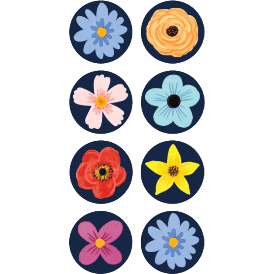 Wildflowers Mini Stickers-Stickers-Tools 4 Teaching-Classroom Decor and More