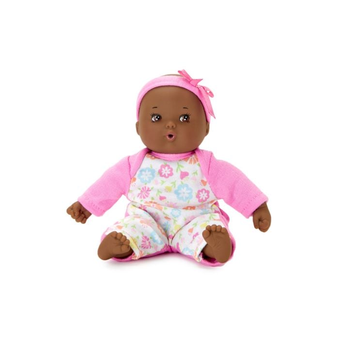 Little Cuties Pink Dark Skin-Dolls-Tools 4 Teaching-Classroom Decor and More